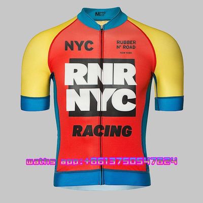 Ropa de Ciclismo de goma N'ROAD para hombre, tops, Ropa de b