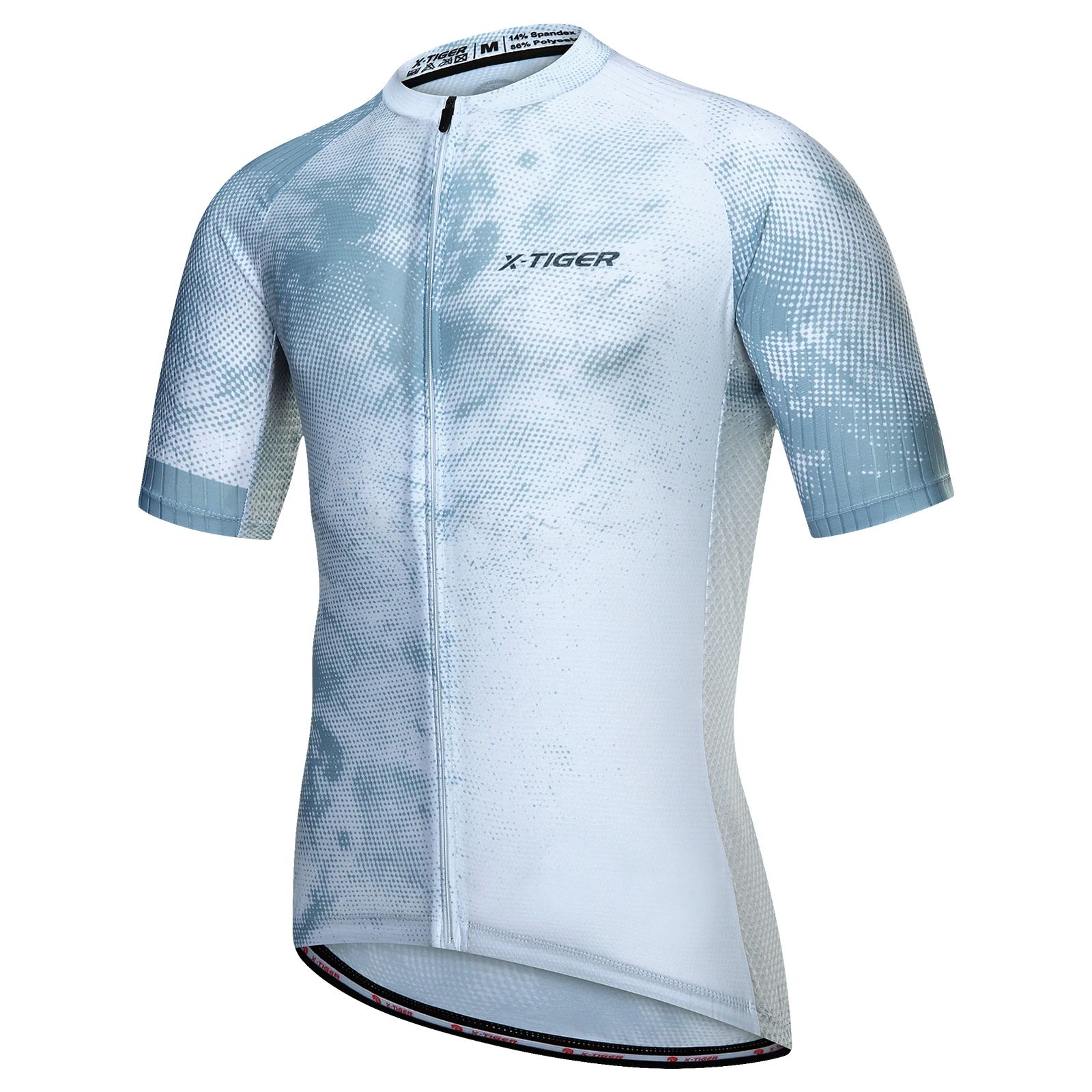 Camiseta de Ciclismo de X-TIGER para hombre, Maillot de vera