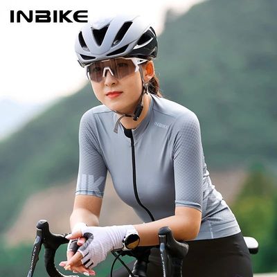 INBIKE Women's Cycling Jersey Short Sleeve Road Bike Bicycle