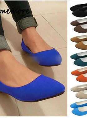 Comemore Flat Loafers Faux Ladies Ballet Flats Women Flats S