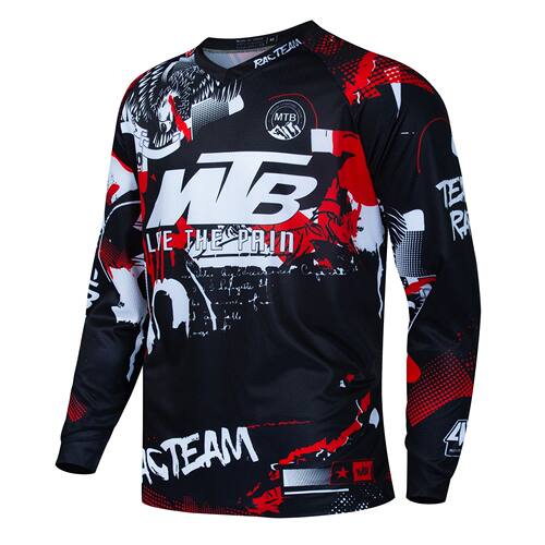 Camiseta de motocross para hombre y mujer, ropa deportiva pa