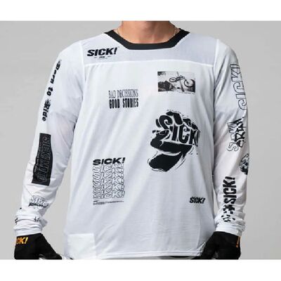 Camiseta de motocross para hombre, maillot DH de secado ráp