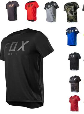 2021 Men's Downhill Jerseys Hpit Fox Mountain Bike MTB Shirt