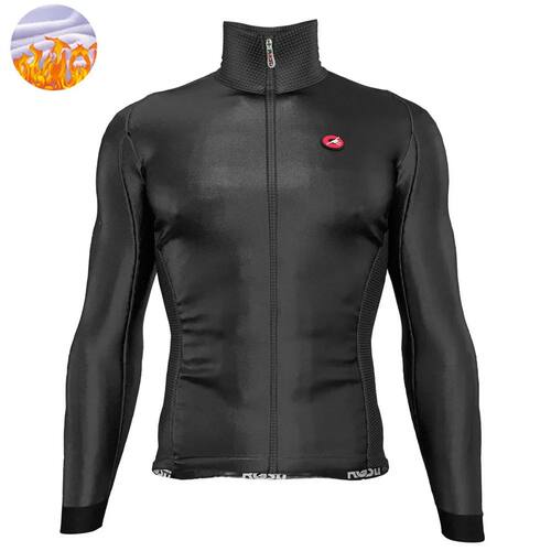 Rosti-Jersey de lana térmica para hombre, ropa de Ciclismo