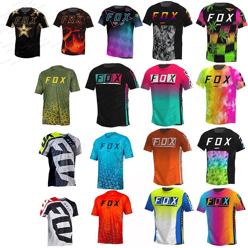 Hpit Fox-ropa de Motocross para hombre y mujer, camiseta par