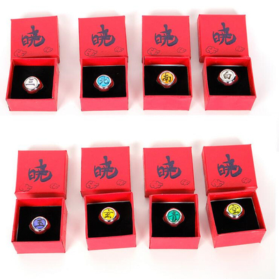 Anime NINJA Sharingans Akatsuki Uchiha Itachi Cosplay Ring J