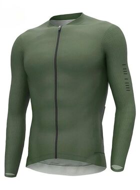Ropa de ciclismo transpirable de manga larga para hombre, ca