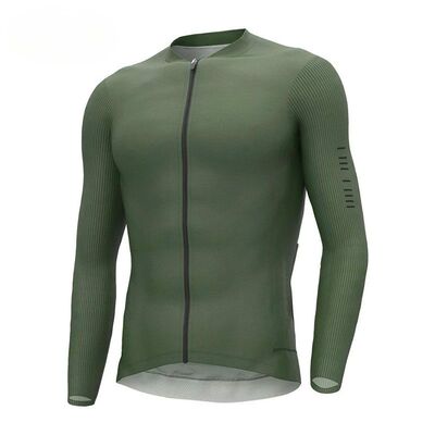 Ropa de ciclismo transpirable de manga larga para hombre, ca