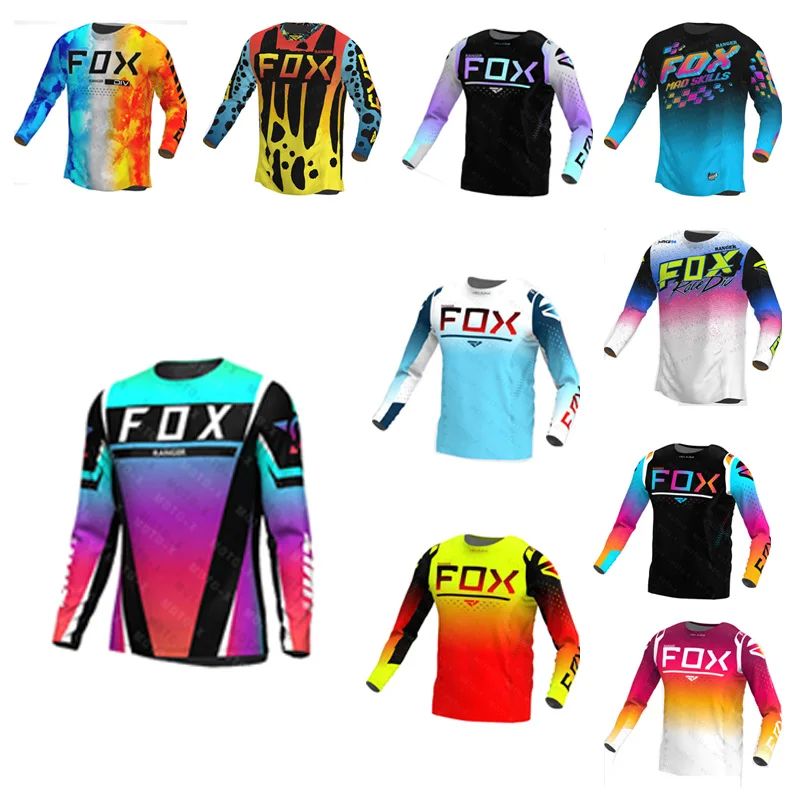 Equipo de ciclismo de monta?a, camiseta de descenso, bicicle