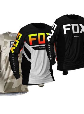 Racing Rvouei Fox Motocross Jersey para hombres, MTB Downhil