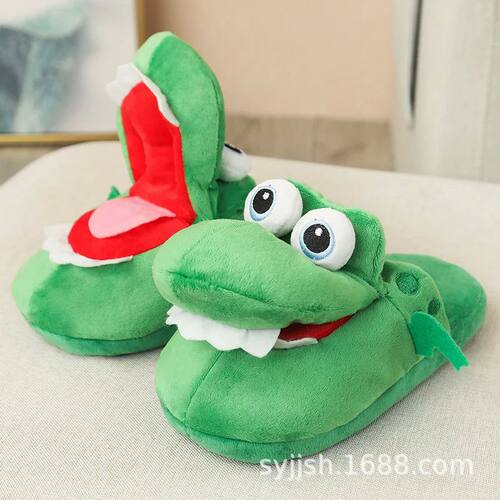 Man Women Slipper 2022 Winter Mouth Opening Home Slipper Sho