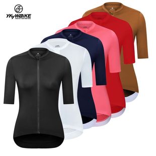Ykywbike-Camiseta de ciclismo para mujer, ropa de ciclismo A
