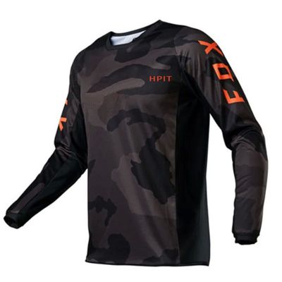 Hpit Fox-camisetas de ciclismo para hombre, ropa deportiva p