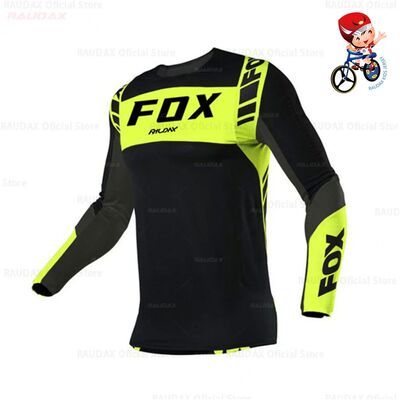 Raudax-Camiseta de Motocross de secado rápido para ni?os, c