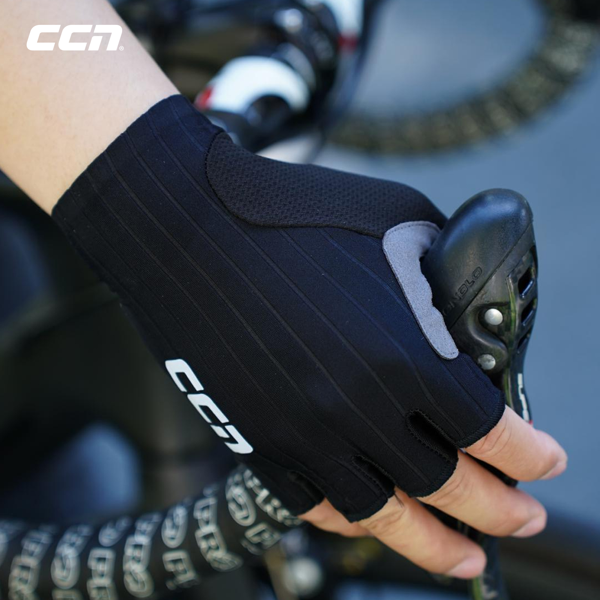 ccn短指骑行手套缓震耐磨