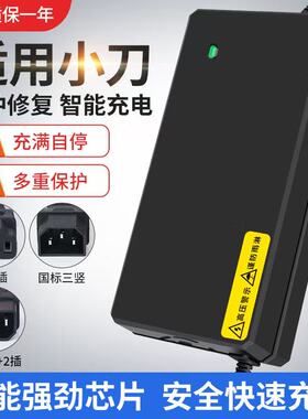 适用小刀原装电动车充电器48V60V72伏铅酸石墨烯