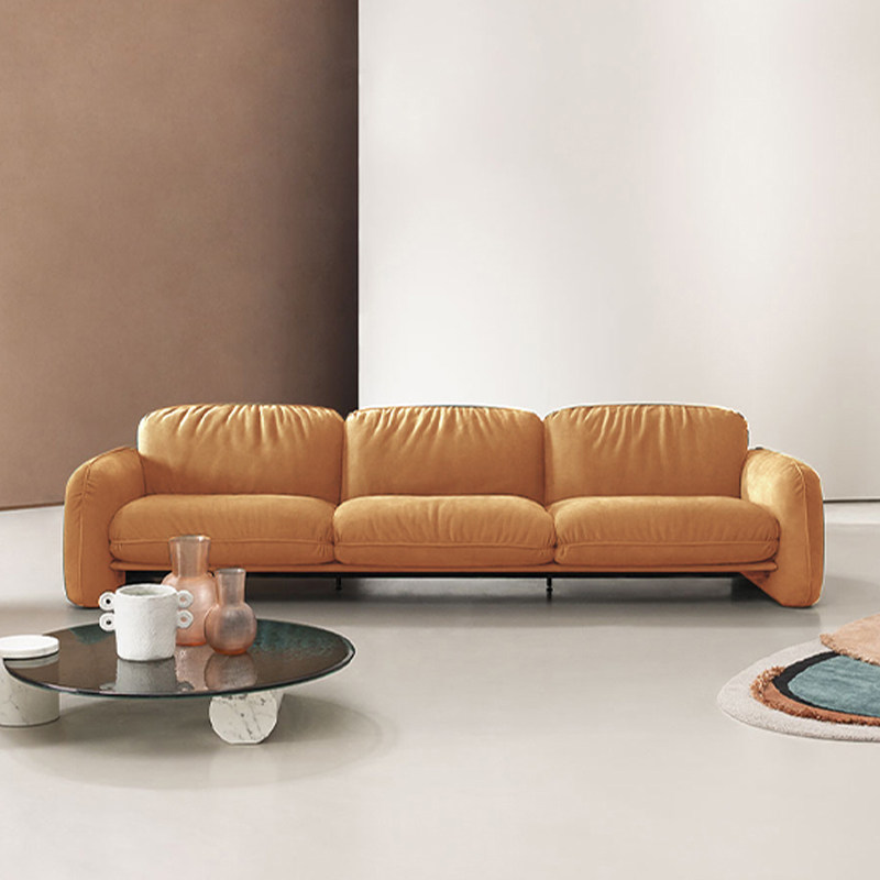 baxter沙发意大利真皮沙发高定豪宅大平层轻奢磨砂皮brigitte沙发