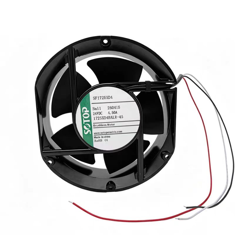全新SOTOP SF1725XD4 24V 4.50A 17CM厘米机柜散热风扇