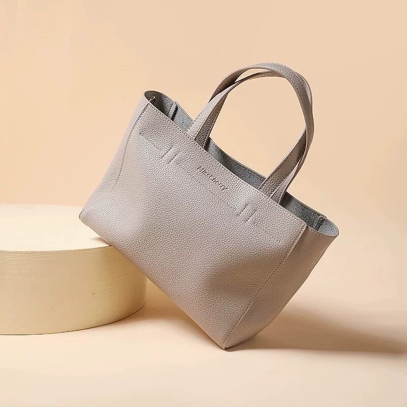 软皮小方包女士高级大容量气质单肩手提包质感时尚春夏款斜挎小包