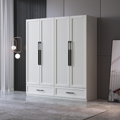 百家邦 全铝家具衣柜铝合金衣柜卧室定制柜子储物柜全铝衣柜衣橱