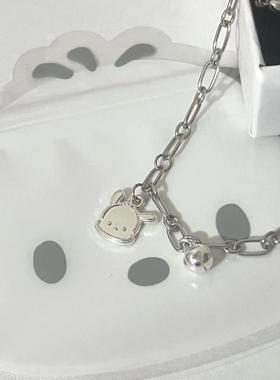 可爱百搭卡通项链手链两件套手饰品女生信物闺蜜礼物学生甜美简约