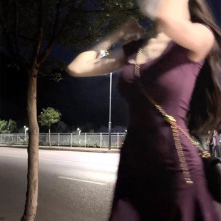 2025新款纯欲风紫色连衣裙子女夏季小个子辣妹性感包臀裙收腰短裙
