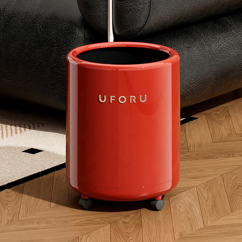 垃圾桶滚轮滑轮垃圾篓厨房果皮桶