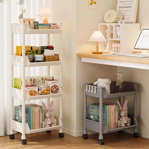 杂物置物架卧室多层可移动书架