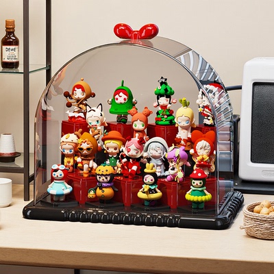 盲盒收纳展示架模块摆件透明防尘