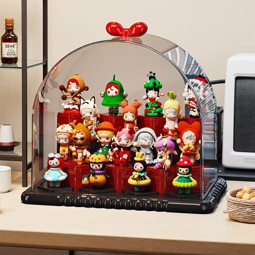 盲盒收纳展示架模块摆件透明防尘