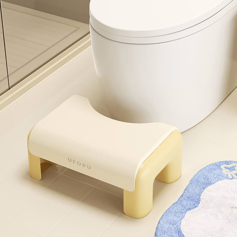 奶油风宝宝垫脚凳卫生间马桶脚凳