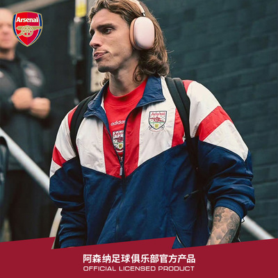arsenal阿森纳旗舰店官方正品EQT系列足球运动夹克外套KG5119
