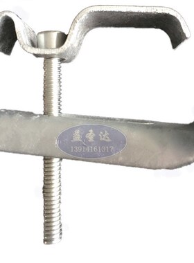 固定卡扣MABC30型夹具不锈钢玻璃钢格栅板专用镀锌扣件连接件网