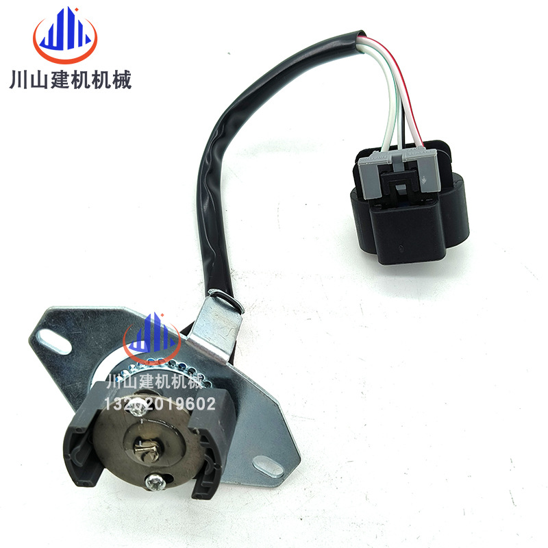 徐工挖土机配件XE60/75/80/135/150/215DA/370油门旋钮15档位开关