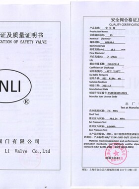 中央空调安全阀CSA-22C300T SFA-22C300T/T1制冷蒸发器冷媒安全阀