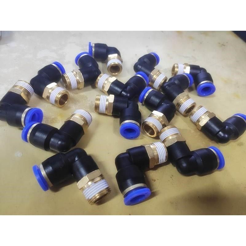 【裕成电气】JNC气管直角L型两通外螺纹接头弯头PL-SPL6-M5 -01 -,搬运/仓储/物流设备,机械式停车设备（立体停车库）,淘宝优惠券,粉丝福利购,淘宝优惠卷