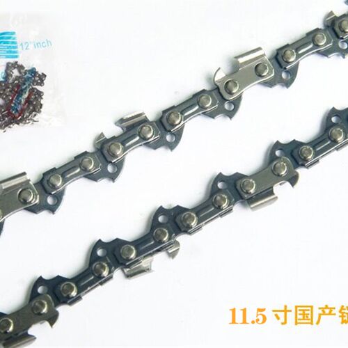 电锯链条汽油锯精品16寸12寸伐木锯角磨机锯条油锯20寸18寸土豪金
