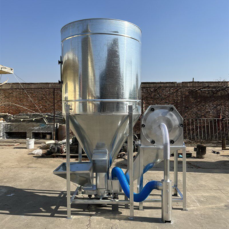 家用饲料搅拌机热浸镀锌猪饲料搅拌粉碎All玉米粉碎机养殖打料机