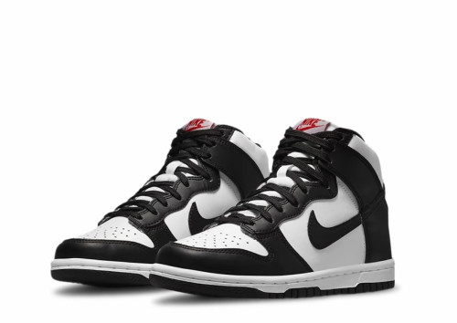 Nike 板鞋 经典复古百搭 女款/高帮/黑白熊猫 DD1869-103  039仓
