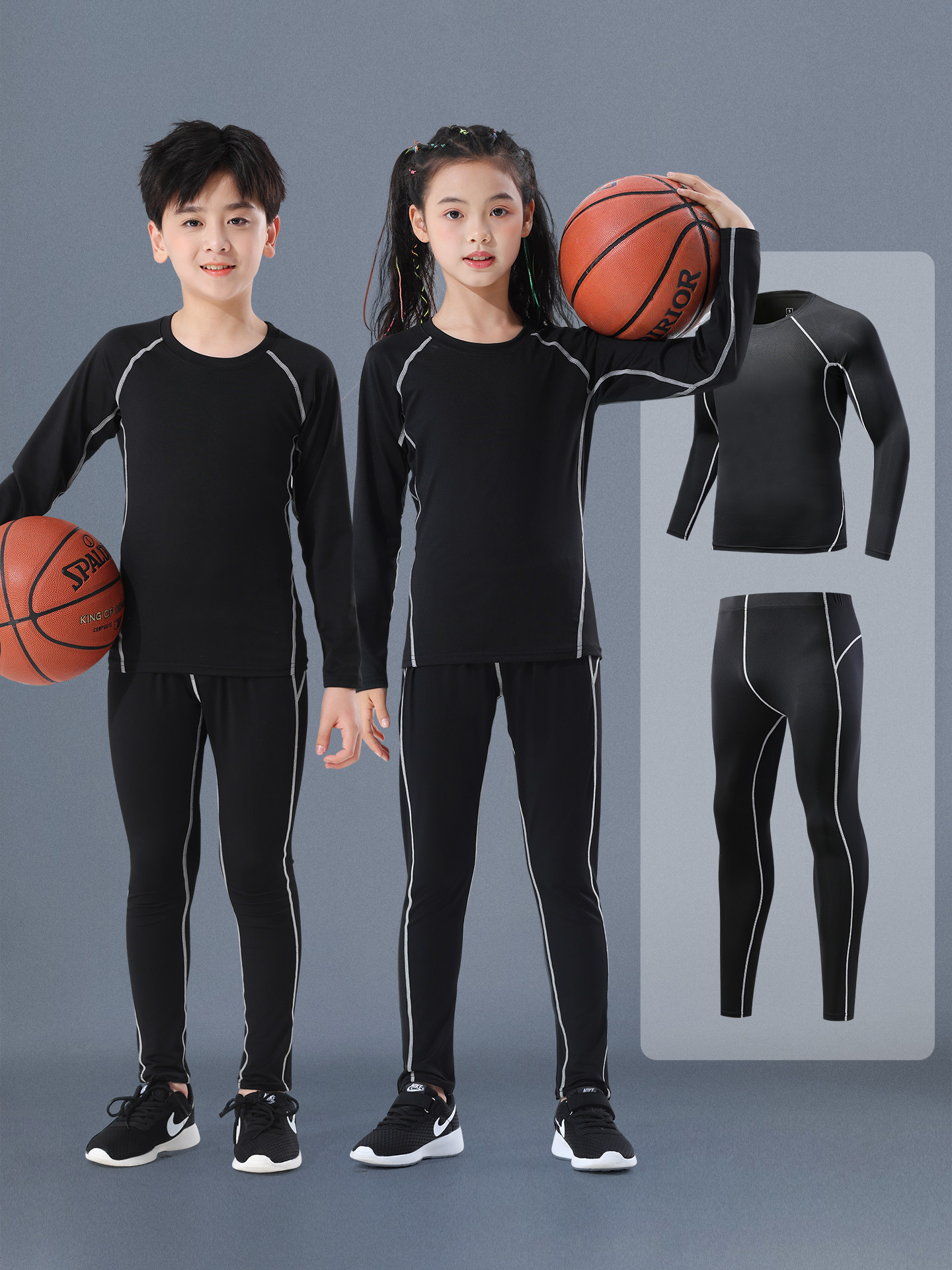 Uşaqlar üçün basketbol idman geyimi dəsti