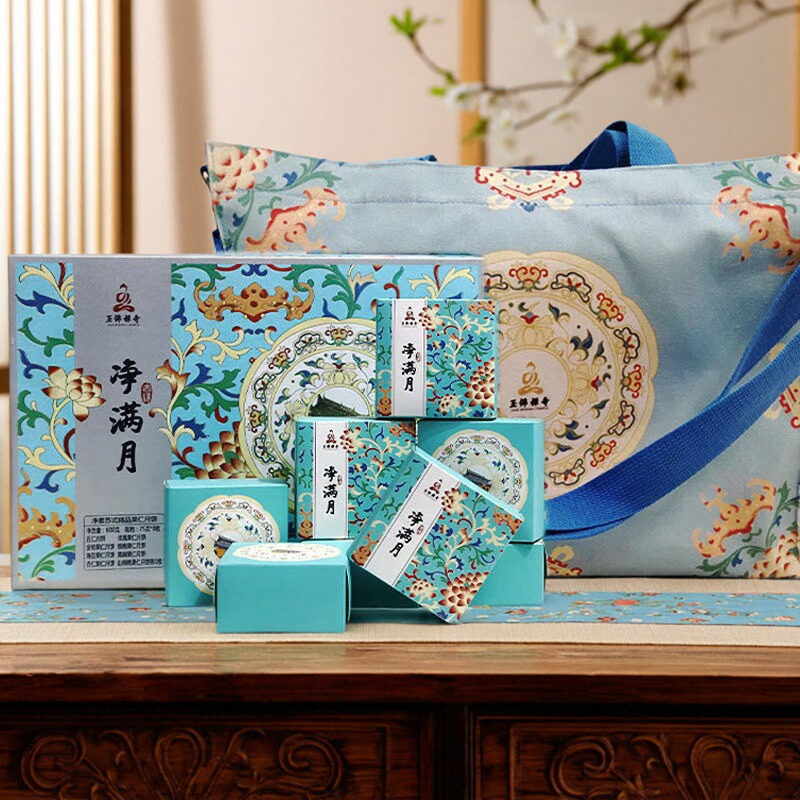 净素苏式上海酥皮月饼