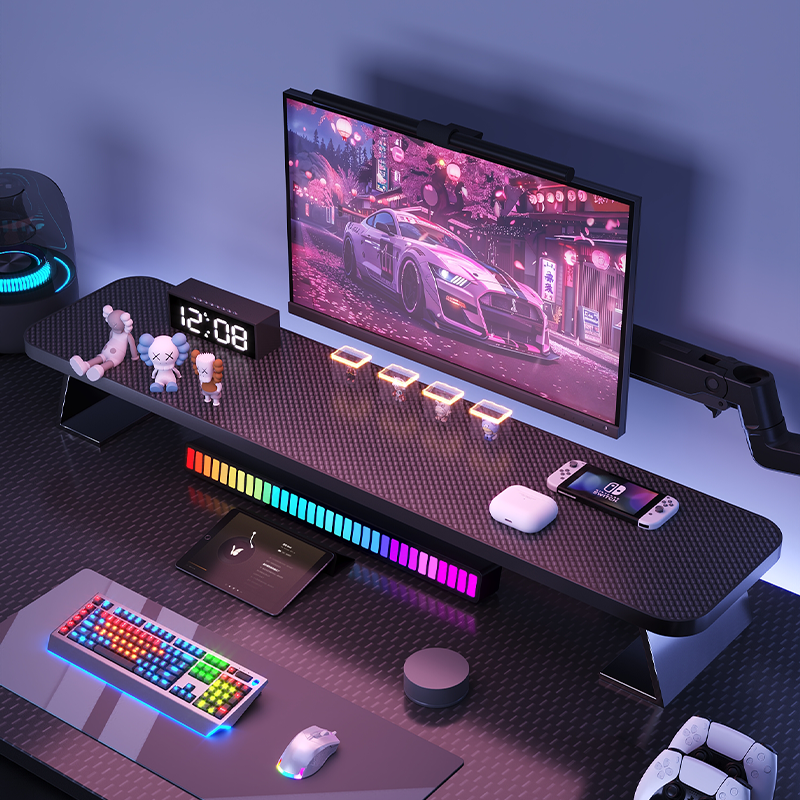 碳纤维电脑增高架桌面收纳置物架