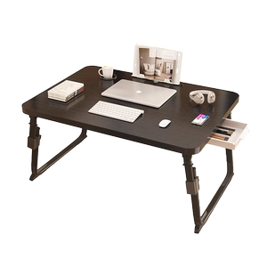 床上小桌子可升降折叠桌学生宿舍学习桌笔记本电脑桌家用卧室飘窗可移动办公桌小桌板简约懒人床头餐桌膝上桌