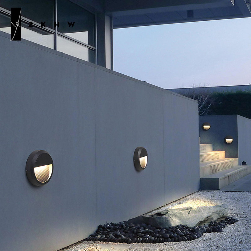 户外庭院防水楼梯台阶踢脚灯室外过道墙角灯花园照明地脚灯台阶灯