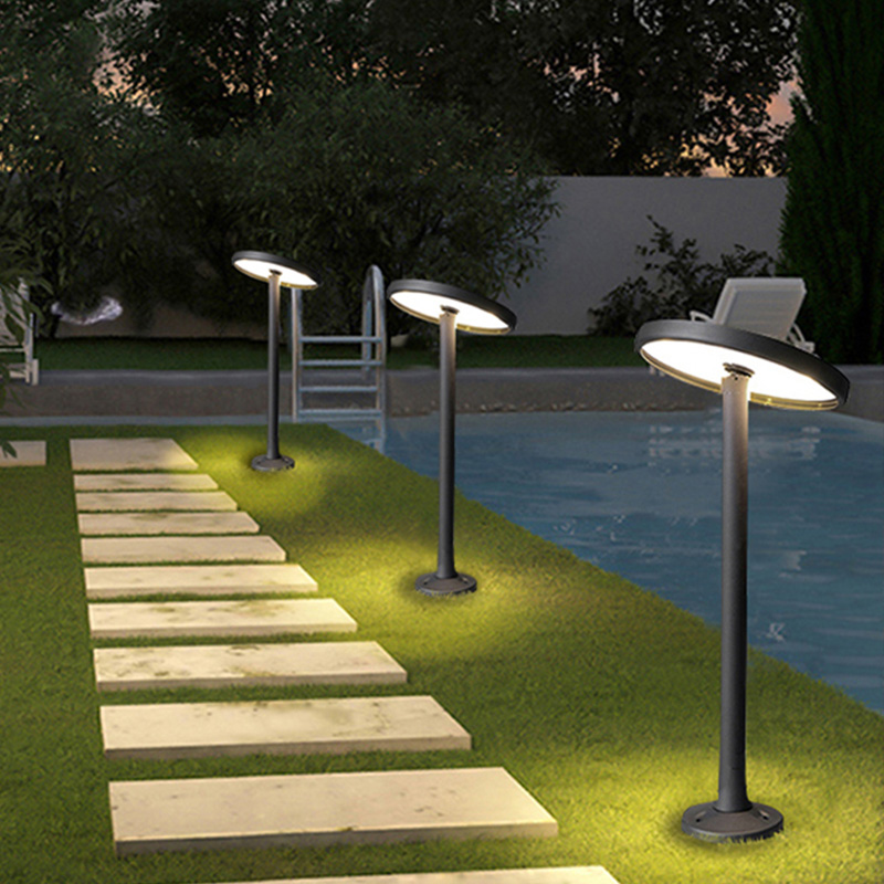现代庭院灯蒸客太阳能草坪灯