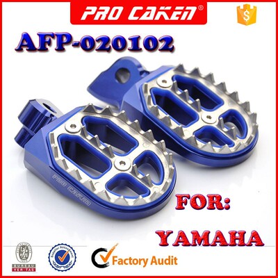 CAKEN 摩托车改装件YAMAHA双层脚踏 CNC不锈钢  YZF AFP-020102
