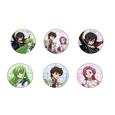 Contents Seed Code Geass 叛逆的鲁鲁修 Pair系列 吧唧徽章全6种