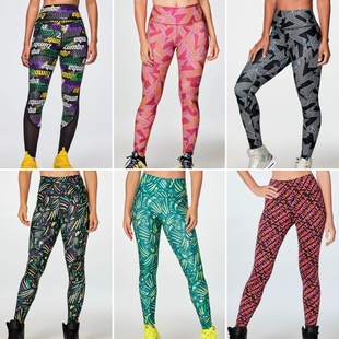 紧身弹力长裤 290 瑜伽裤 264 326 弹力裤 清仓现货ZW健身服塑型裤
