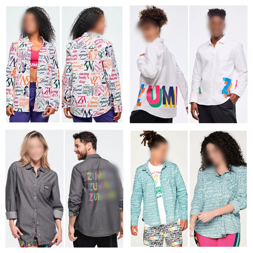 ZW健身运动服瑜伽上衣高品衬衫原色无色差原布 720 619 1014 1047