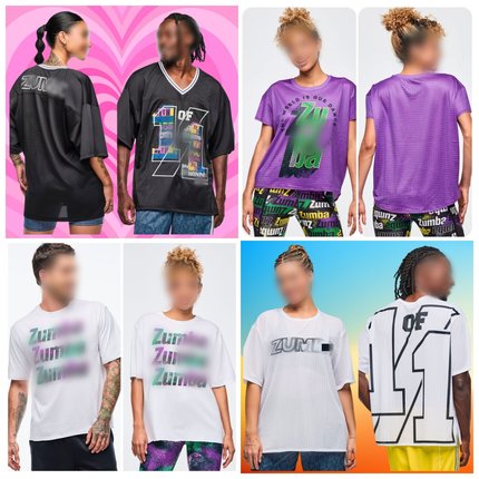 ZW健身服运动服上衣舞蹈休闲短袖T恤高质量货 1044 352 1025 1026